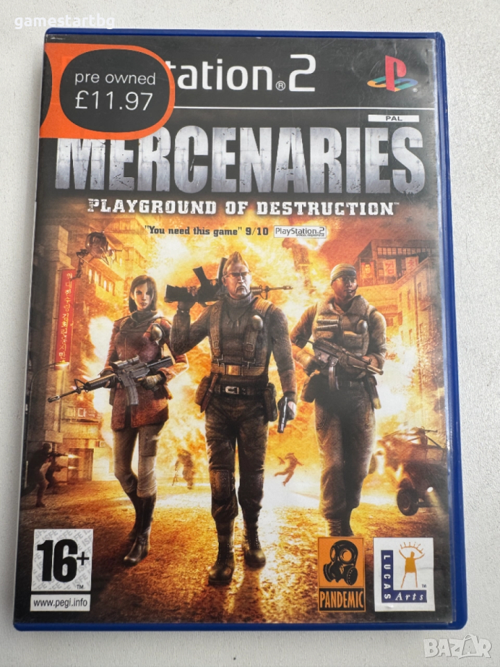 Mercenaries Playground of Destruction за PS2, снимка 1