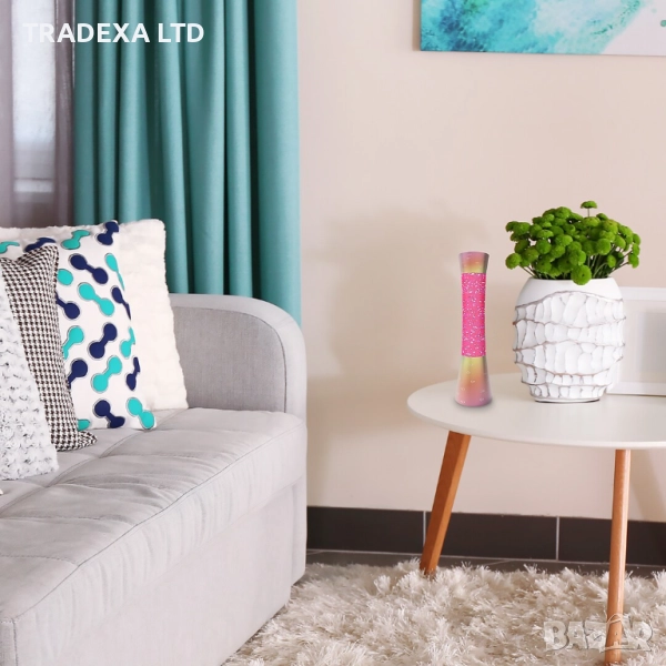 ПРОМО ЦЕНА Декоративна лампа MINKA 7027, розова, GY6.35 - Rabalux, снимка 1