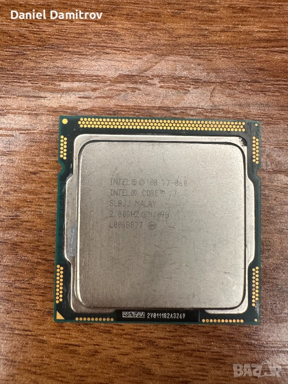 Процесор intel core i7 860, снимка 1