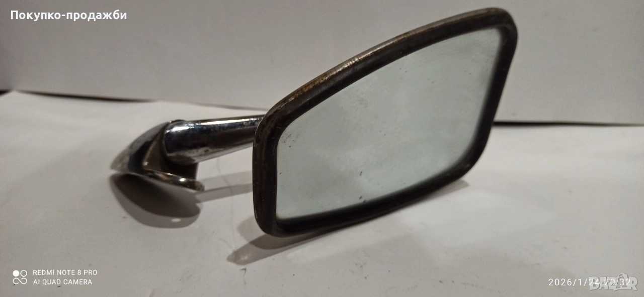 старо странично огледало универсално хромирано огледало за ретро автомобил , снимка 1