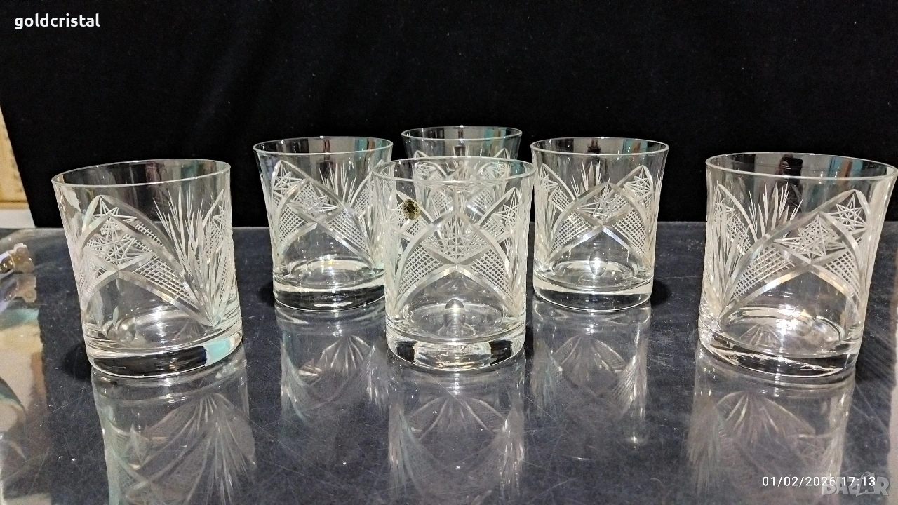 кристални чаши , снимка 1