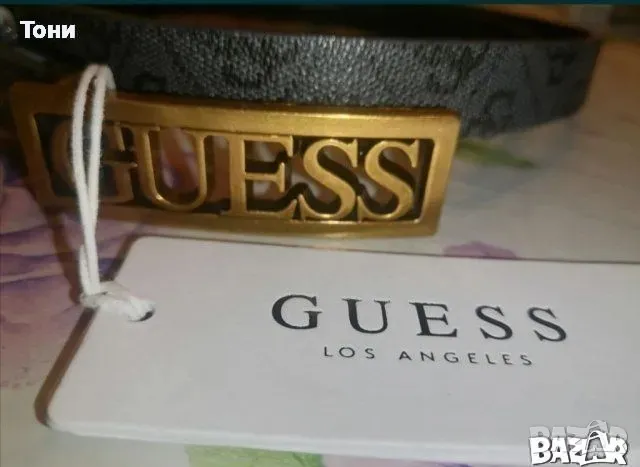 GUESS ORIGINAL Нов Дамски Колан Изцяло от Естествена Кожа 105см., снимка 1