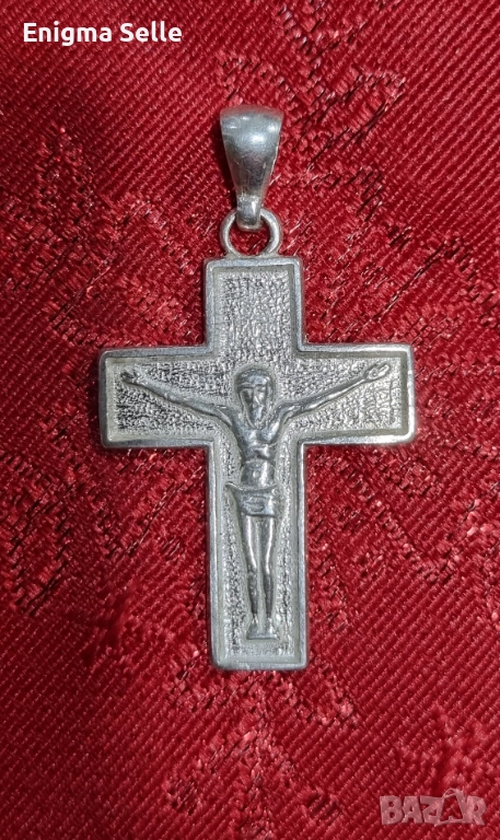 Сребърен кръст 925, снимка 1