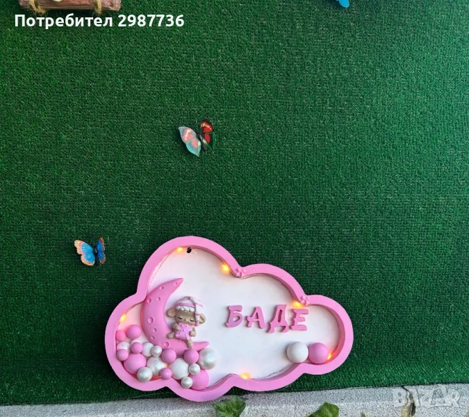 Нащна лампа облак! , снимка 1