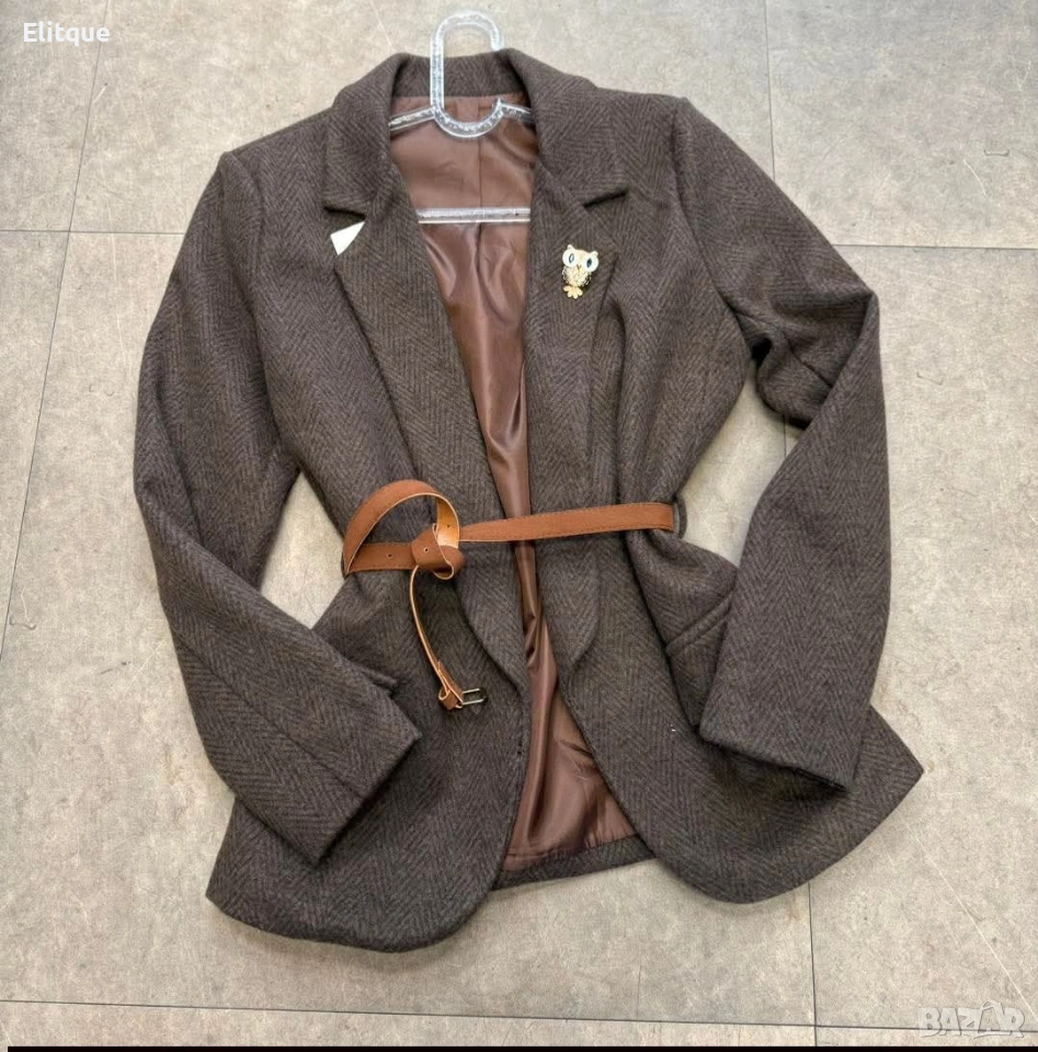 сако с колан, снимка 1
