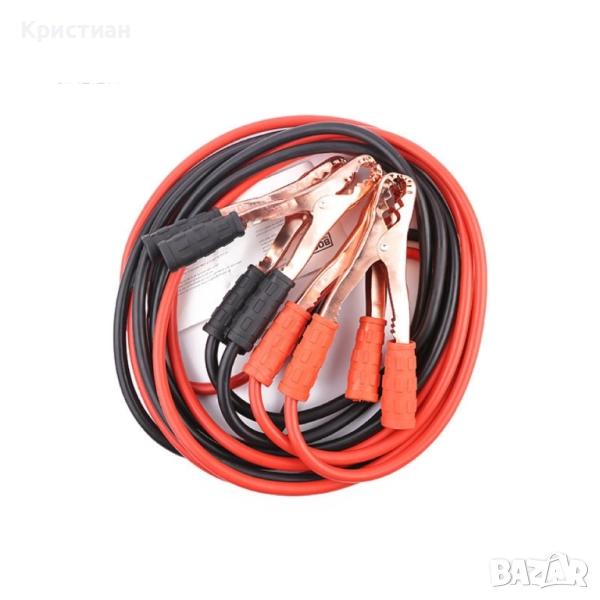 Кабели за подаване ток 400A-600A – Авто Jumper кабели комплект – Компактни универсални, снимка 1