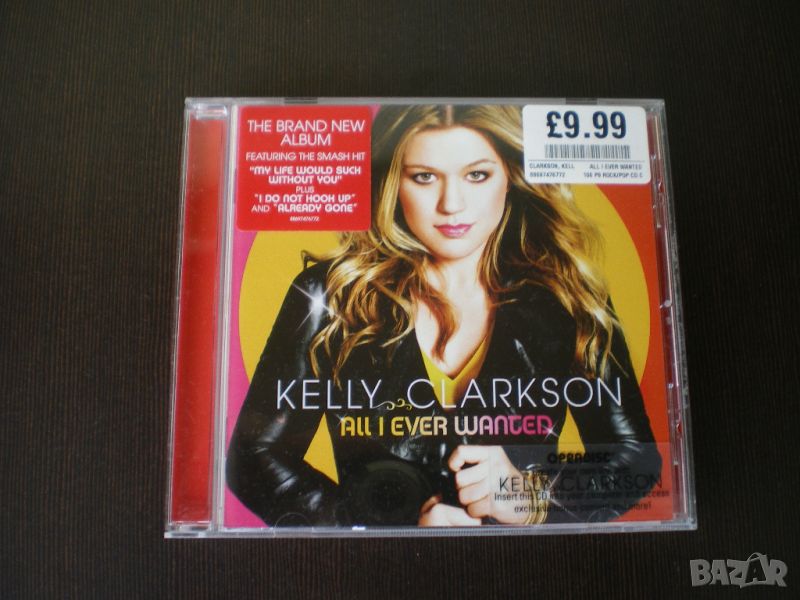 Kelly Clarkson ‎– All I Ever Wanted 2009 CD, Album, Enhanced, снимка 1