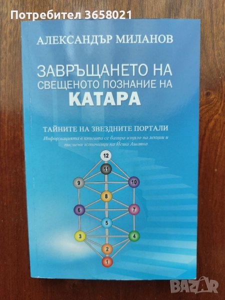 Книга: „Завръщането на свещеното познание на катара“ - Александър Миланов , снимка 1