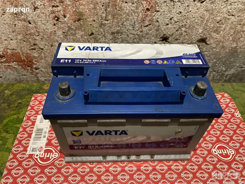  Aкумулатор Varta S4 74 ам/ч 680 А с гаранция , снимка 1