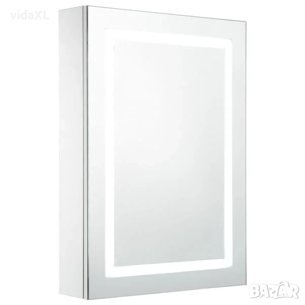 vidaXL LED шкаф с огледало за баня, 50x13x70 см(SKU:285116), снимка 1