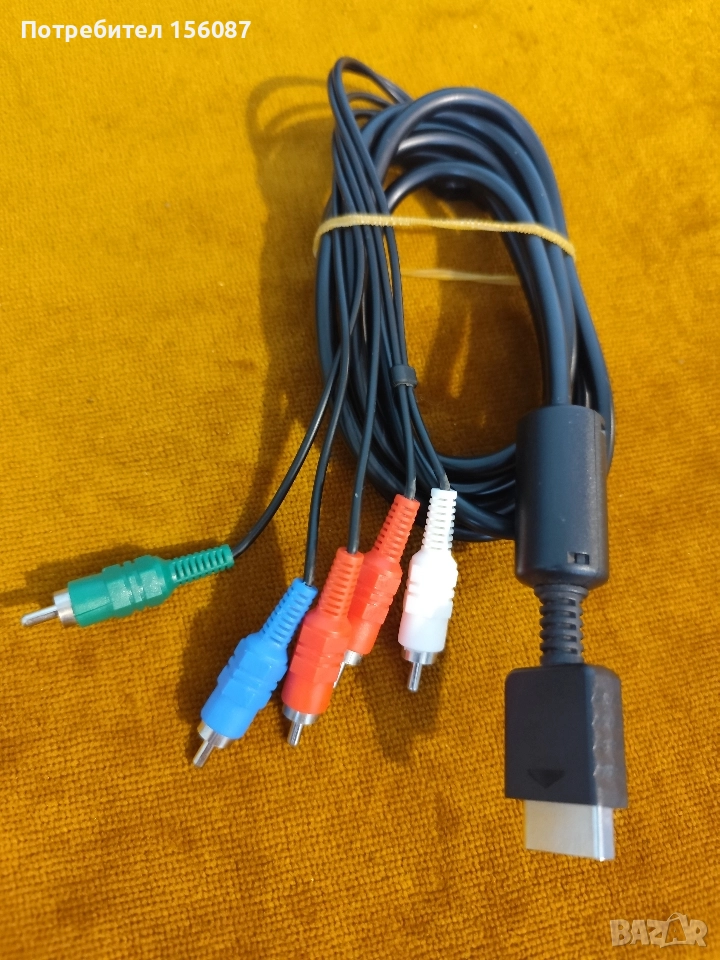 PS2 компонентен кабел, снимка 1