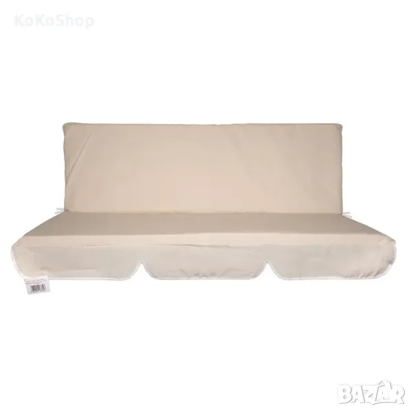 Възглавница за люлка-130x40x40 см./бежова възглавница за градинска люлка , снимка 1