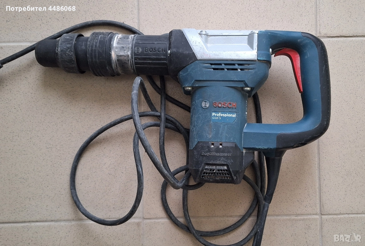 bosch gsh 5 sds max къртач 5кг , снимка 1