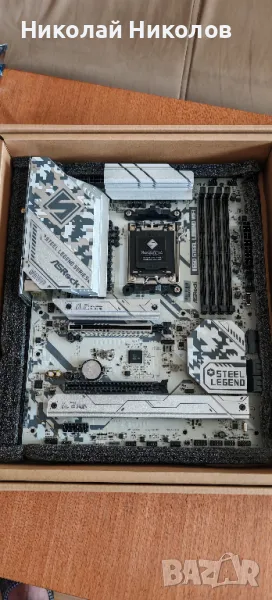 Продавам дъно ASRock B650 STEEL LEGEND WIFI АМ 5, снимка 1