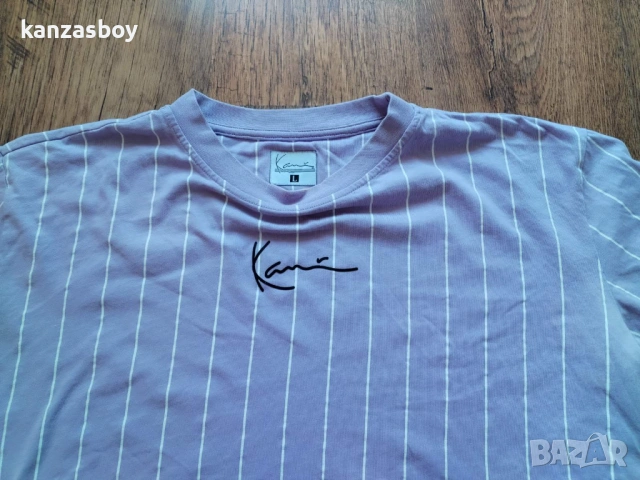 Karl Kani womens crop T-Shirt - страхотна мъжка тениска L КАТО НОВА, снимка 3 - Тениски - 53643462