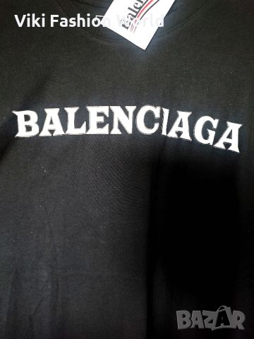 BALENCIAGA маркова тениска висок клас, снимка 5 - Тениски - 45685007