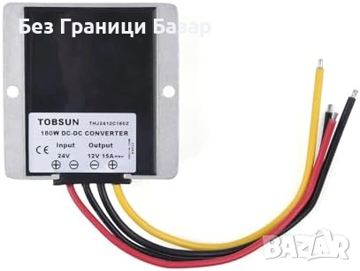 Нов Авто преобразувател на напрежение 12V 24V 10A 240W DC модул кола, снимка 4 - Друга електроника - 54103767