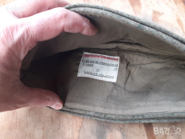 Старо немско кепе пилотка на летец авиация самолет Германия, снимка 5 - Антикварни и старинни предмети - 54183160