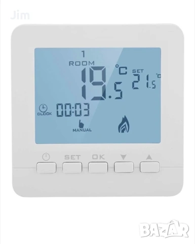 Цифров термостат с LCD сензорен дисплей