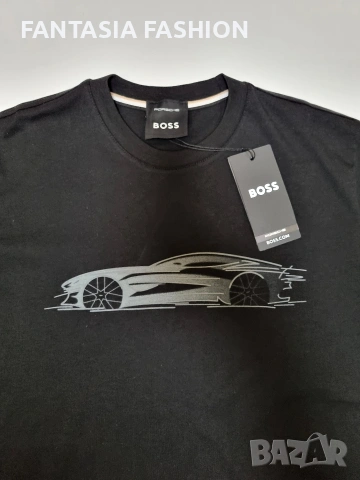 Мъжка тениска на Boss x Porsche, снимка 4 - Тениски - 54118580