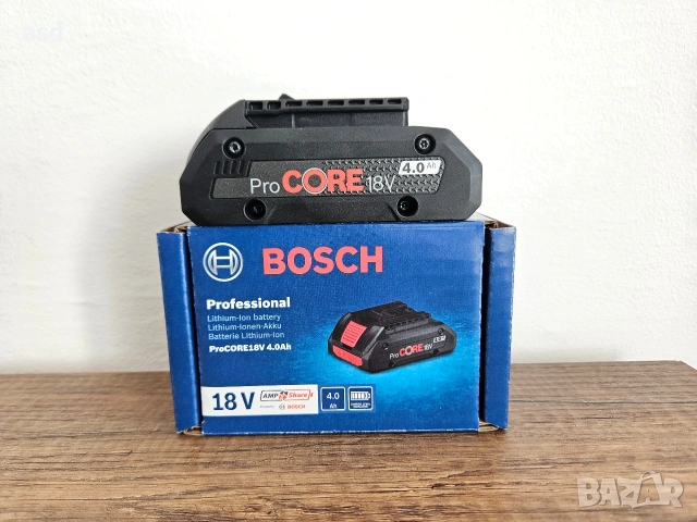 BOSCH 4Ah 18V Нова батерия