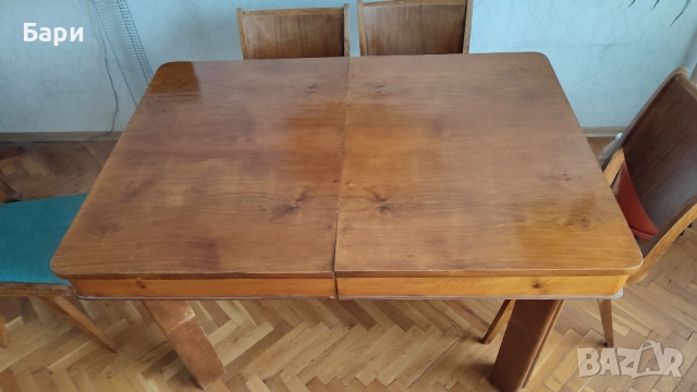 Стара холна маса за хранене, снимка 4 - Маси - 51932834