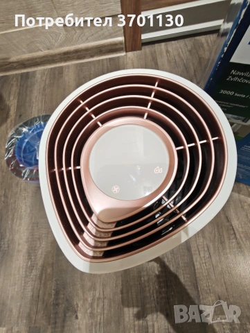 Овлажнител за въздух Philips HU3916/10, серия 3000 с технология NanoCloud, за стаи до 45 м² , снимка 6 - Овлажнители и пречистватели за въздух - 54147225