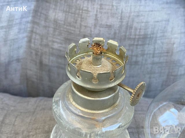 Малка Газена Газова Лампа, снимка 7 - Антикварни и старинни предмети - 45505207