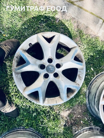Продавам алуминиеви джанти за Citroën C5 – 17 цола, снимка 4 - Гуми и джанти - 54155807