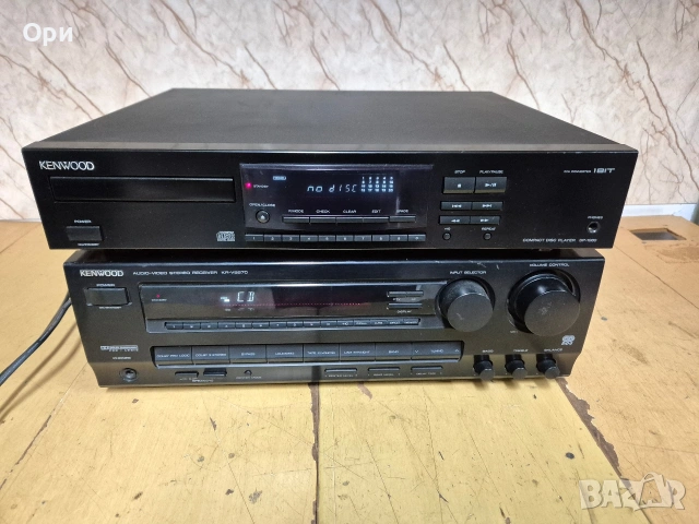 Ресивър Kenwood KR-V 5570 и СД плеър Kenwood DP-1080, снимка 6 - Ресийвъри, усилватели, смесителни пултове - 53527095