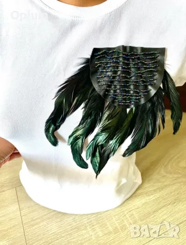 Ръчно изработена тениска, снимка 5 - Тениски - 50051759