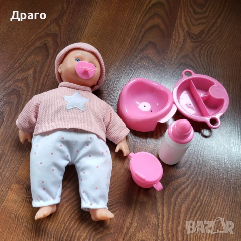 Кукла говореща пееща плачеща с аксесоари