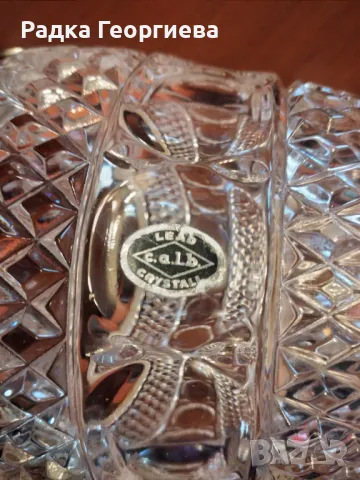 Кристална купа за лед, снимка 2 - Други - 50095864