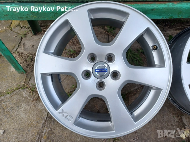 Оригинални джанти Волво 5х108 17 цола, снимка 2 - Гуми и джанти - 54101726