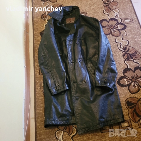 мъжка кожена шуба