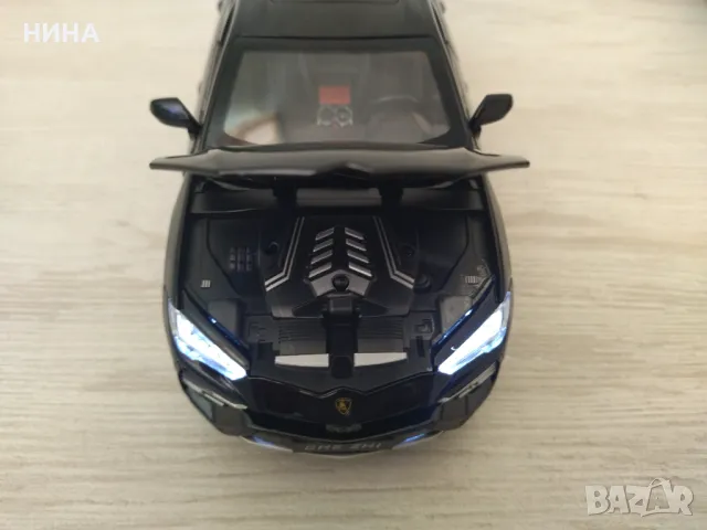 Метален джип Lamborghini Urus 1/24 !!!, снимка 8 - Колекции - 47386525