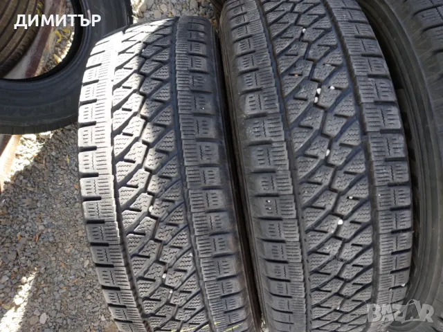 4бр.зимни BRIDGESTONE 215/65/16C 109R DOT 1118, снимка 2 - Гуми и джанти - 48599490