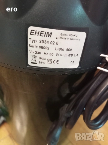 Eheim ECCOpro 200, снимка 4 - Оборудване за аквариуми - 53681837