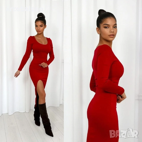 Дамска миди рокля Sophie, 3цвята , снимка 11 - Рокли - 52229714