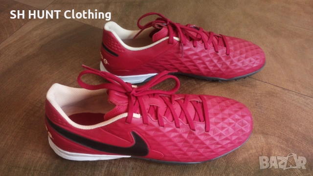 NIKE TIEMPO Leather Astro Turf Football Размер EUR 42 / UK 7,5 стоножки за футбол 134-14-S, снимка 2 - Футбол - 53042680