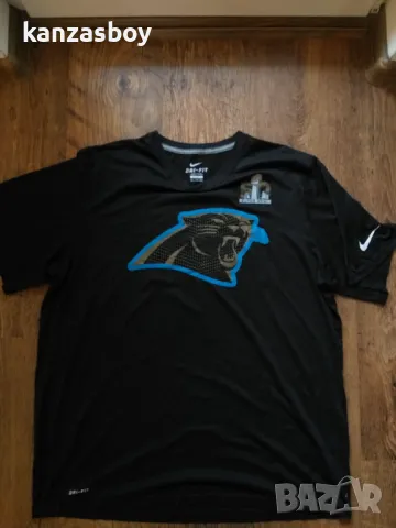 nike carolina panthers - страхотна мъжка тениска 2ХЛ, снимка 5 - Тениски - 48456665