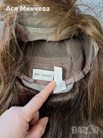 Детцка перука естествен косъм, снимка 4 - Аксесоари за коса - 53189051