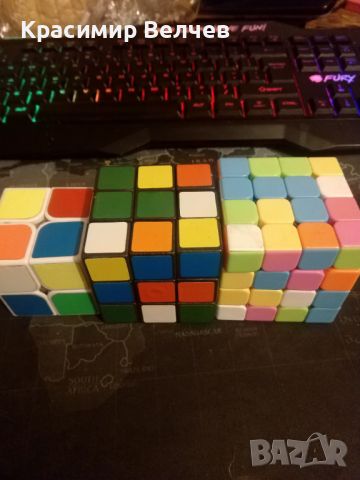 Кубчета рубик 2х2х2 3х3х3 и 4х4х4 , снимка 1 - Други игри - 45101672
