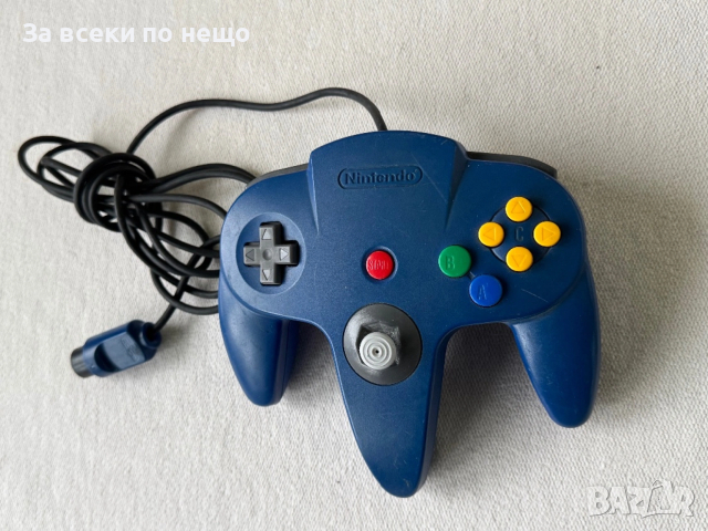 Оригинален джойстик за Nintendo 64 , снимка 2 - Аксесоари - 54263118