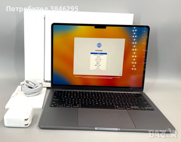 Apple MacBook Air M2 16GB 256GB WiFi6 8core 13,6, снимка 2 - Лаптопи за работа - 45436853