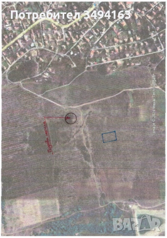 Продавам парцел в с. Малка Верея, снимка 2 - Парцели - 54065361