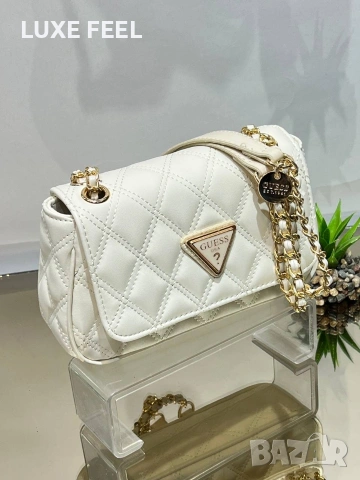 GUESS 💎Дамски Чанти , снимка 3 - Чанти - 53667477