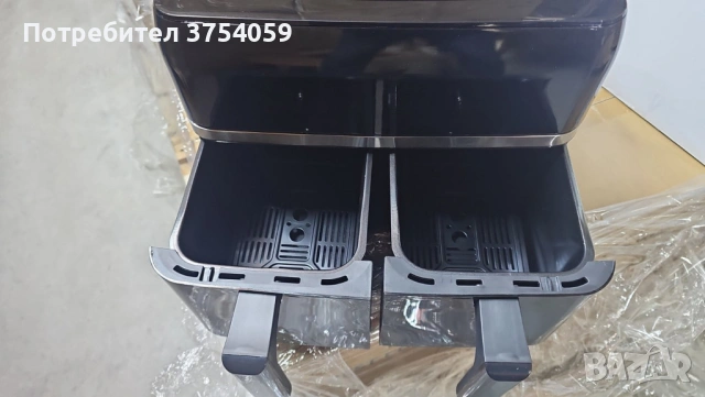 Двоен Air fryer T&G BEST COOKING 32847A0 - отделни LED дисплеи за всяка зона, снимка 14 - Фритюрници - 53175437