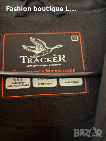 Мъжка поларена връхна дреха,която е и водоустойчива на марката Tracker размер S 🖤, снимка 5 - Якета - 51634172