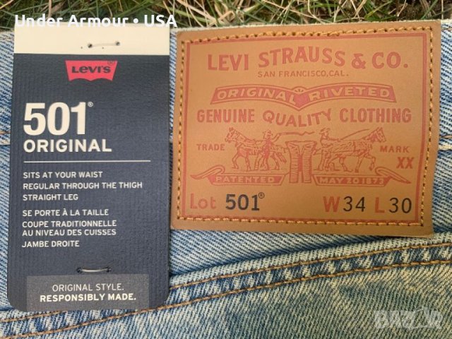 Levi’s 501 Original, снимка 5 - Дънки - 46546510